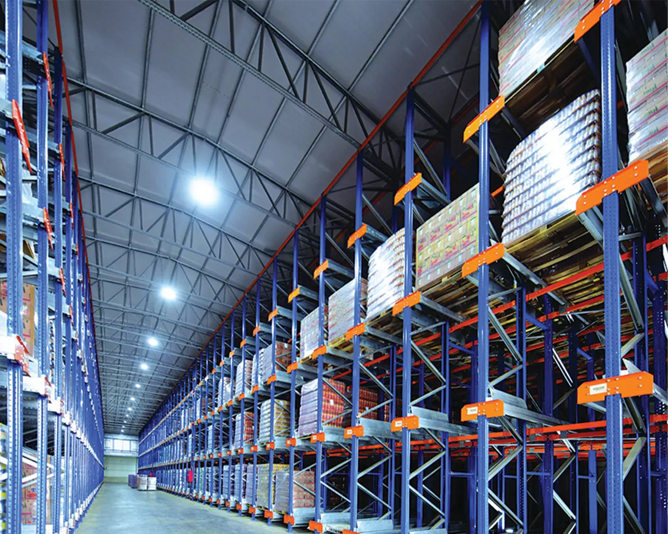 Shuttle racking system — installation 6