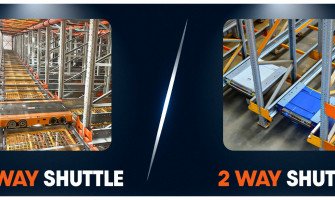 Depolama Sistemlerinde İki Yönlü ve Dört Yönlü Mekik Makinelerinin Farkları